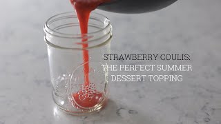 Strawberry Coulis [upl. by Figone]