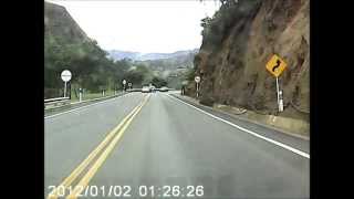 Imprudencia en la carretera Via BogotaVillavicencio Dashcam [upl. by Enaz]