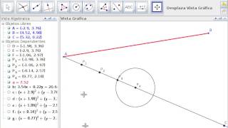 Dividir un segmento en 7 partes iguales con GeoGebra [upl. by Enyluqcaj]