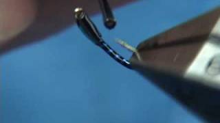 Tying the Electric Blue Buzzer Midge by Davie McPhail [upl. by Adnical]