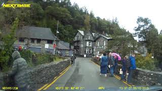 BetwsyCoed North Welsh Village Drive Through and Explore Wales Holiday Travel VLOG [upl. by Lamb214]