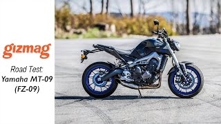 Yamaha MT09 FZ09 road test review [upl. by Lenoj]