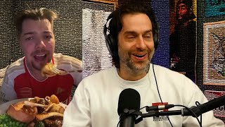 Chris DElia Reacts to Big Ups Beavo [upl. by Enerol]