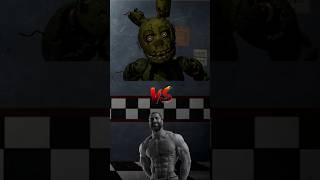 Springtrap vs Gigachad FNAFVHS fnaf shorts fivenightsatfreddys fnaf3 [upl. by Amathist]