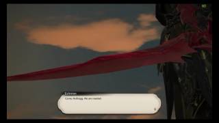 FFXIV stormblood cutscene Estinien second appearance [upl. by Isia447]