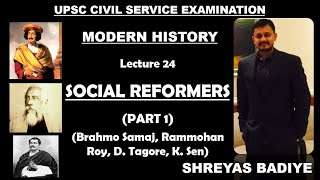 Social Reformers of India  Part 1  Modern History of India [upl. by Latsyrcal]