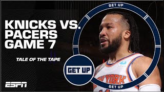 Knicks vs Pacers FULL REACTION Was THIS a mistake in Game 7 for the Knicks  Get Up [upl. by Areek939]