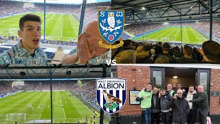 SHEFFIELD WEDNESDAY VS WBA VLOG PITCH INVASION FIGHTS LIMBS AS WEDNESDAY EMBARRASS ALBION [upl. by Phylis597]