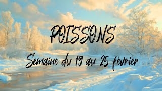 ♓ POISSONS ♓  PLEINE LUNE en Vierge et tirage du 19 au 25 février [upl. by Aneev]