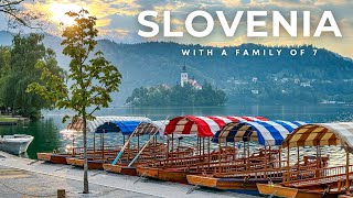 Slovenia with Kids Ljubljana Lake Bled Bled Island and Bled Castle [upl. by Casavant]