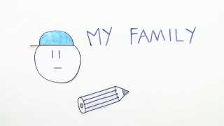 My family and I  Übungsvideo  Englisch  Grundschule [upl. by Karwan]