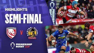 Gloucester v Exeter Chiefs  HIGHLIGHTS  Zach Mercer Shines  Premiership Cup 202324 [upl. by Ahselak]