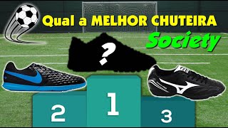 🏆 Qual a Melhor Chuteira Society ou Grama Sintética [upl. by Heathcote]