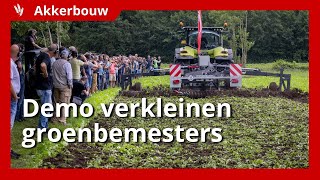 Demonstratie verkleinen van groenbemesters [upl. by Mahon8]