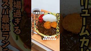 千葉工業大学の津田沼学生食堂のグルメカレーが350円とは思えないボリューム！shorts [upl. by Alikee]