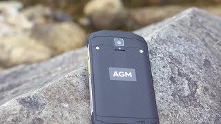 AGM A8 Design and Specs DisplayAndroid 70 out of box [upl. by Antebi]