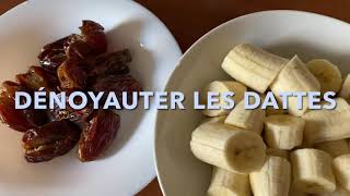 Smoothie dattes et bananes  très bon pour la santé [upl. by Gershon]