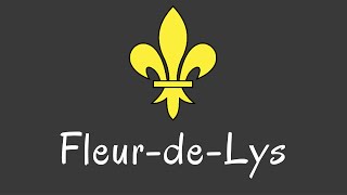 What is the French quotFleurdeLysquot or FleurdeLis and what does it represent [upl. by Labaw]