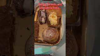 Babbà Cannolo and Sfogliatella Frolla… napoli napolifood italy [upl. by Iretak]