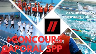 CONCOURS CAPORAL SPP  ÉPREUVES SPORTIVES 🧑‍🚒 [upl. by Lipinski145]