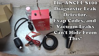 ANCEL S1000 Diagnostic Leak Detector AKA A Smoke Machine The Tool Is Needed To Diag Evap Codes [upl. by Georg268]