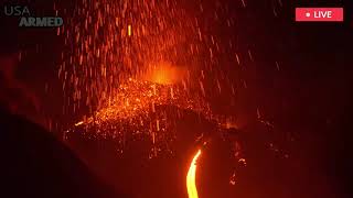 Mount Etna Italy famous volcanois again ejecting lava into Sicilian skyThis is what it looks like [upl. by Arlinda]