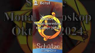 Schütze BERUF 👷‍♀️ Horoskop Oktober 2024 [upl. by Peugia]