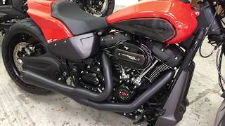 2020 HarleyDavidson FXDR with a Bassani Road Rage 2 exhaust Screamin Eagle air filter and tune [upl. by Adnuhsal]