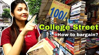 Exploring the Largest Book Market in Asia College Street Kolkata How to bargain [upl. by Sobmalarah667]