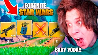 RUBIUS JUEGA FORTNITE STAR WARS [upl. by Anned]