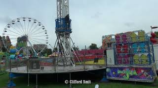 Kermis Heemskerk 2017 Transport en opbouw deel 8 [upl. by Huei658]