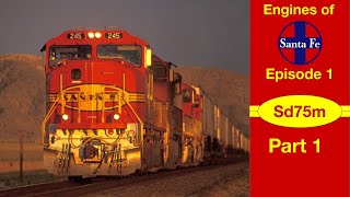 Engines Of Santa Fe  Episode 1  Sd75m [upl. by Laurel524]