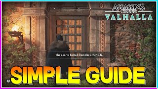 How To Open Any Barred Door in 2 Seconds  Assassins Creed Valhalla [upl. by Hillari18]