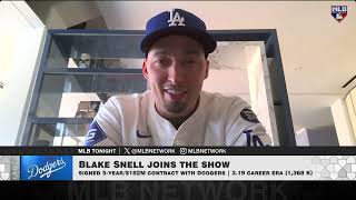 Blake Snell chats with us after signing with the Dodgers [upl. by Ailenroc523]