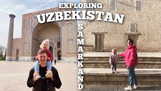 Exploring an Authentic Uzbekistan City  Tour of Samarkand [upl. by Birdt]