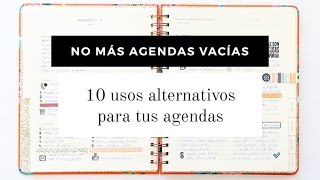 10 usos alternativos para aprovechar tus Agendas [upl. by Sumer]