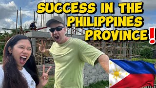 Success in the Philippines province filamcouple foreignerinthephilippines philippineprovinces [upl. by Rahel284]