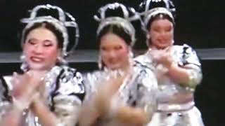 Stockton California Hmong New Year 202425 girls danced Viv Ncaus Koomsiab [upl. by Proctor]