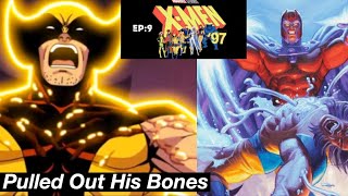 Xmen 97 Episode 9 Scene Reaction  Magneto Rips Out Wolverines Adamantium Bones [upl. by Aruam]