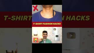 3 TShirt Fashion Hacks 2022 USEFUL shorts tshirtstyle mensfashion [upl. by Onateyac626]