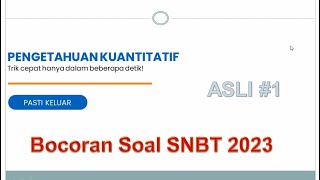 BOCORAN SOAL TPS UTBK SNBT 2023 [upl. by Aleetha]