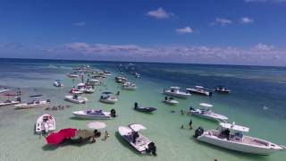 Islamorada SandBar Florida Keys Drone [upl. by Aicnetroh]