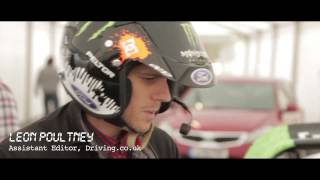 Ken Block tears up Top Gear Live [upl. by Akieluz]