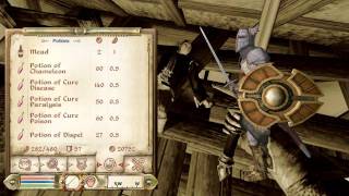 Lets Play Oblivion Part 53 Mephala Shrine [upl. by Annasoh]