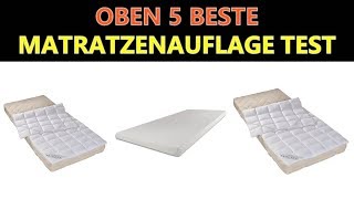 Beste Matratzenauflage Test [upl. by Diarmit]