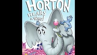 Opening To Horton Hears A Who 1970 2012 DVD [upl. by Nelda]