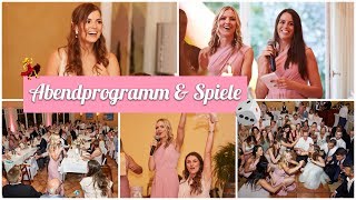 Abendprogramm amp Spiele bei unserer Hochzeit I Janice Life [upl. by Asp]