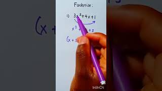 Factorising trinomials whose leading coefficient is not 1 [upl. by Jorrie]