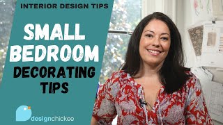 Small Bedroom Decorating Tips  Interior Design Tips Video [upl. by Otrebmal]