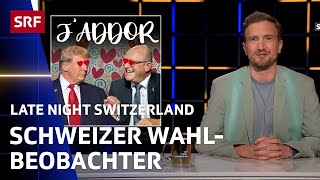 Schweizer Wahlbeobachter JeanLuc Addor I Late Night Switzerland [upl. by Fanny]